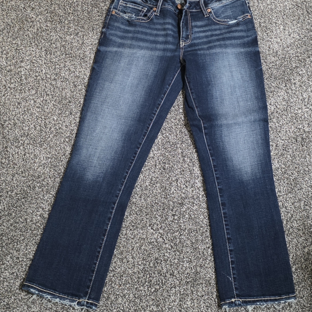 BKE Indigo Straight Leg Jeans